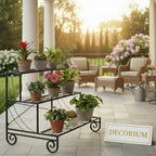 3-Tier stair type planter stand