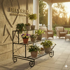 3-Tier stair type planter stand