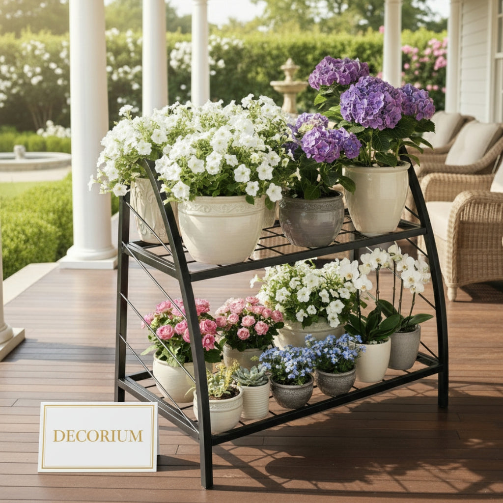 2-Tier compact Planter Stand