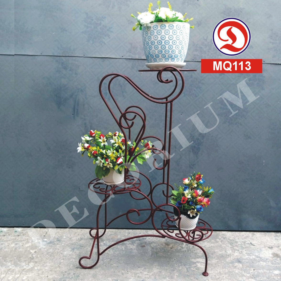Wrought Iron Flower Stand