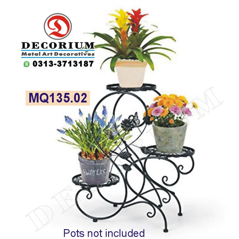 Classic Curvi 3 planter Stand