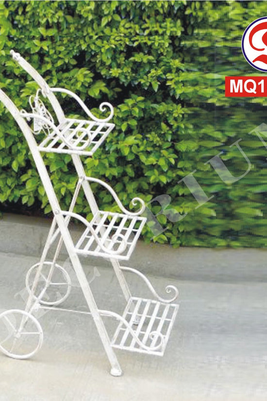 3 step CArt Type Planter Stand