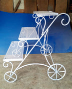 3-Tier Trolley type planter stand