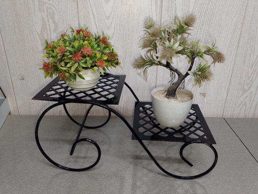 2 Layer Plant Pot Flowers Stand