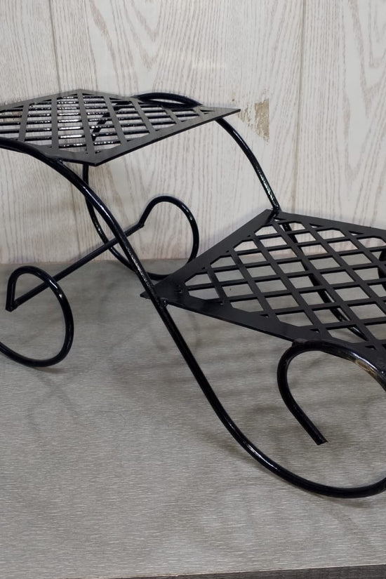 2 Layer Plant Pot Flowers Stand