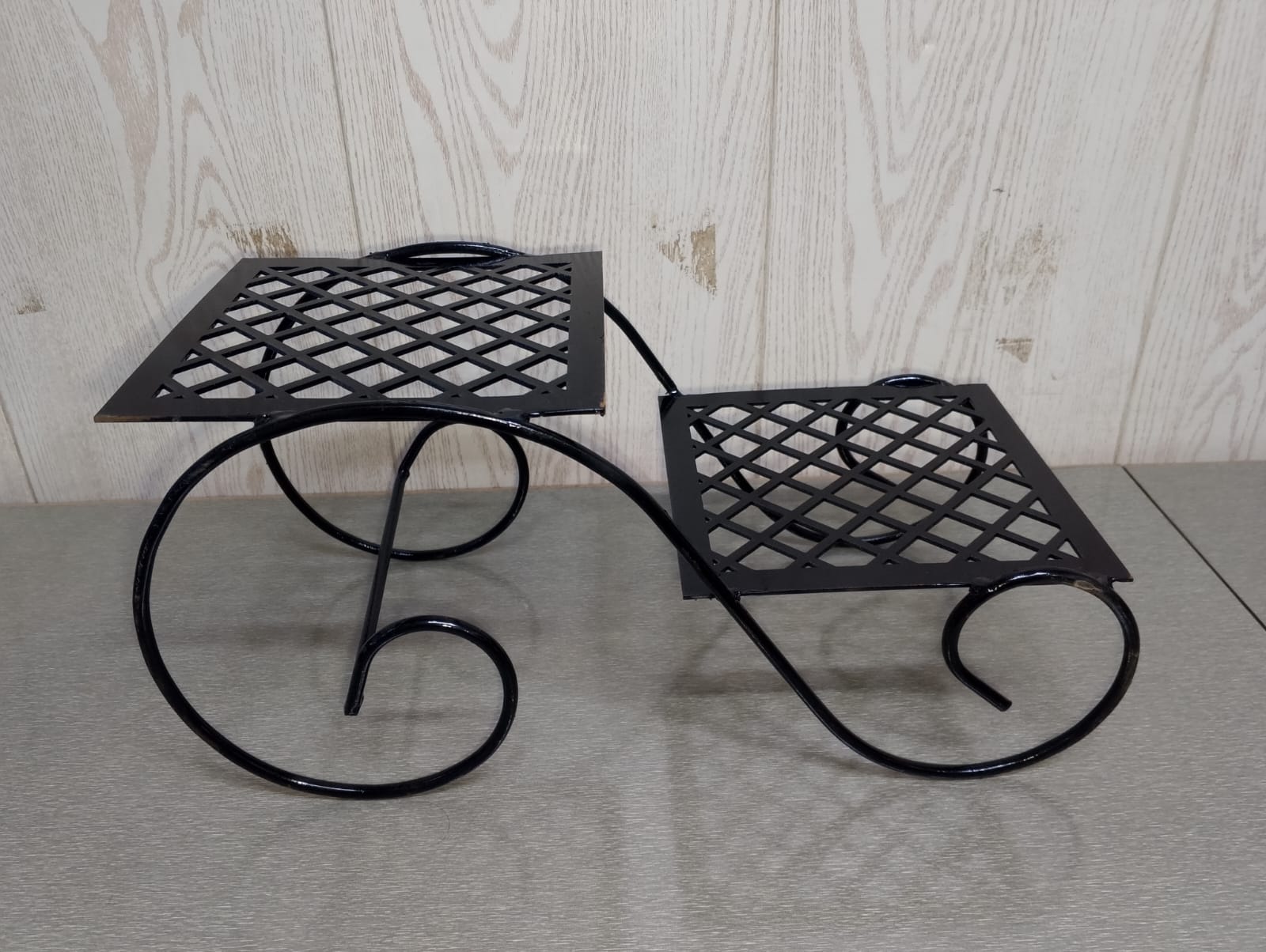 2 Layer Plant Pot Flowers Stand