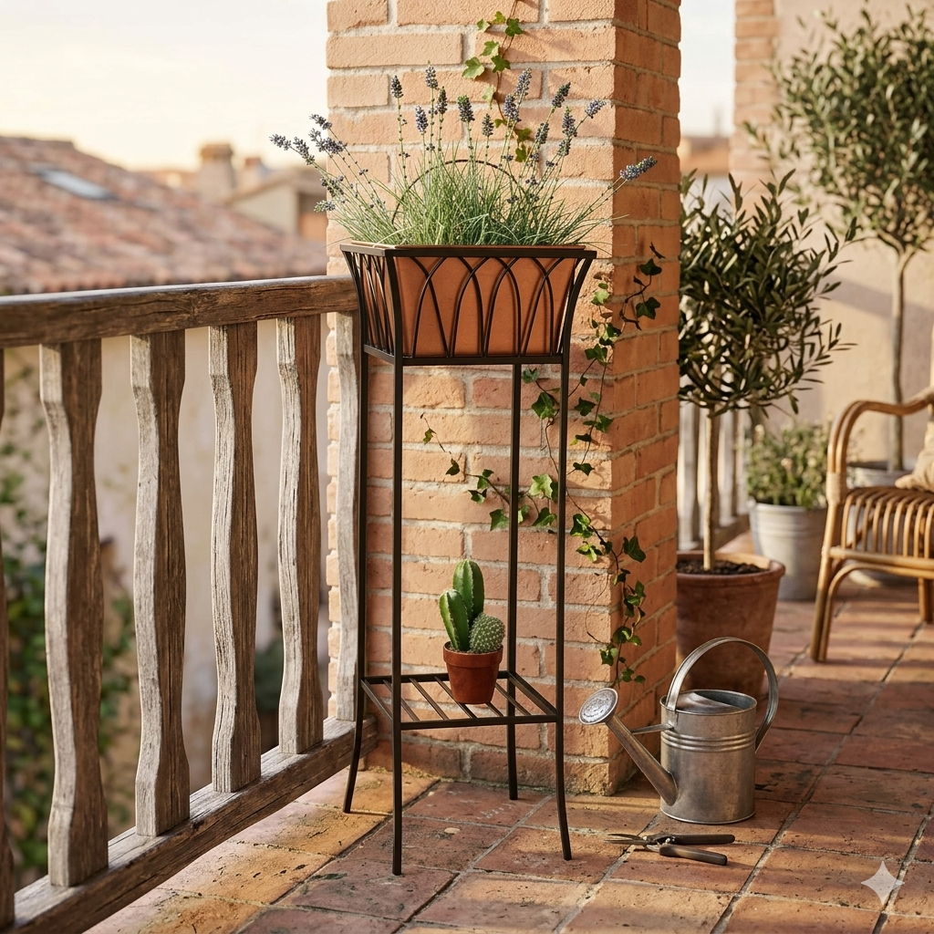Square basket Pot Stand
