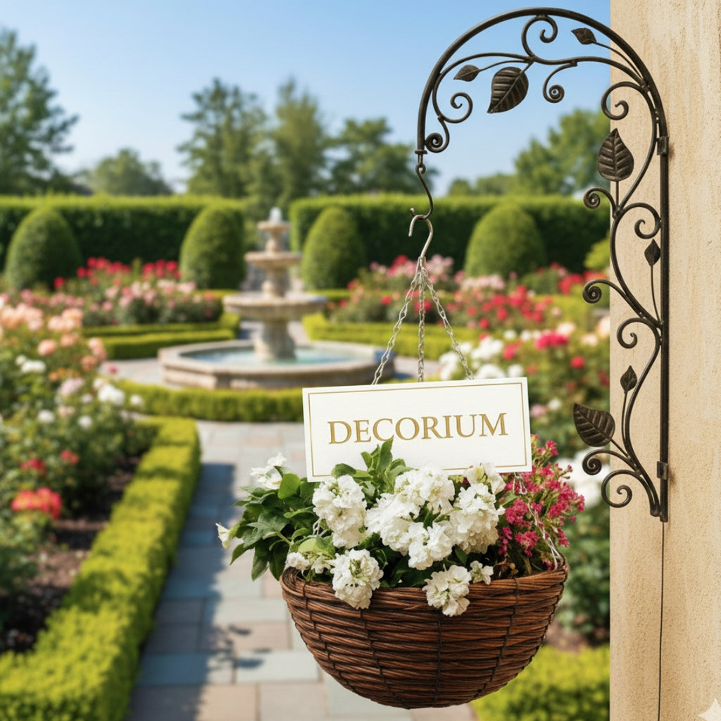 Iron Wall Hanging Planter