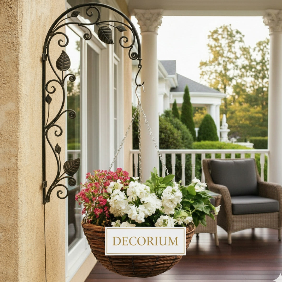 Iron Wall Hanging Planter