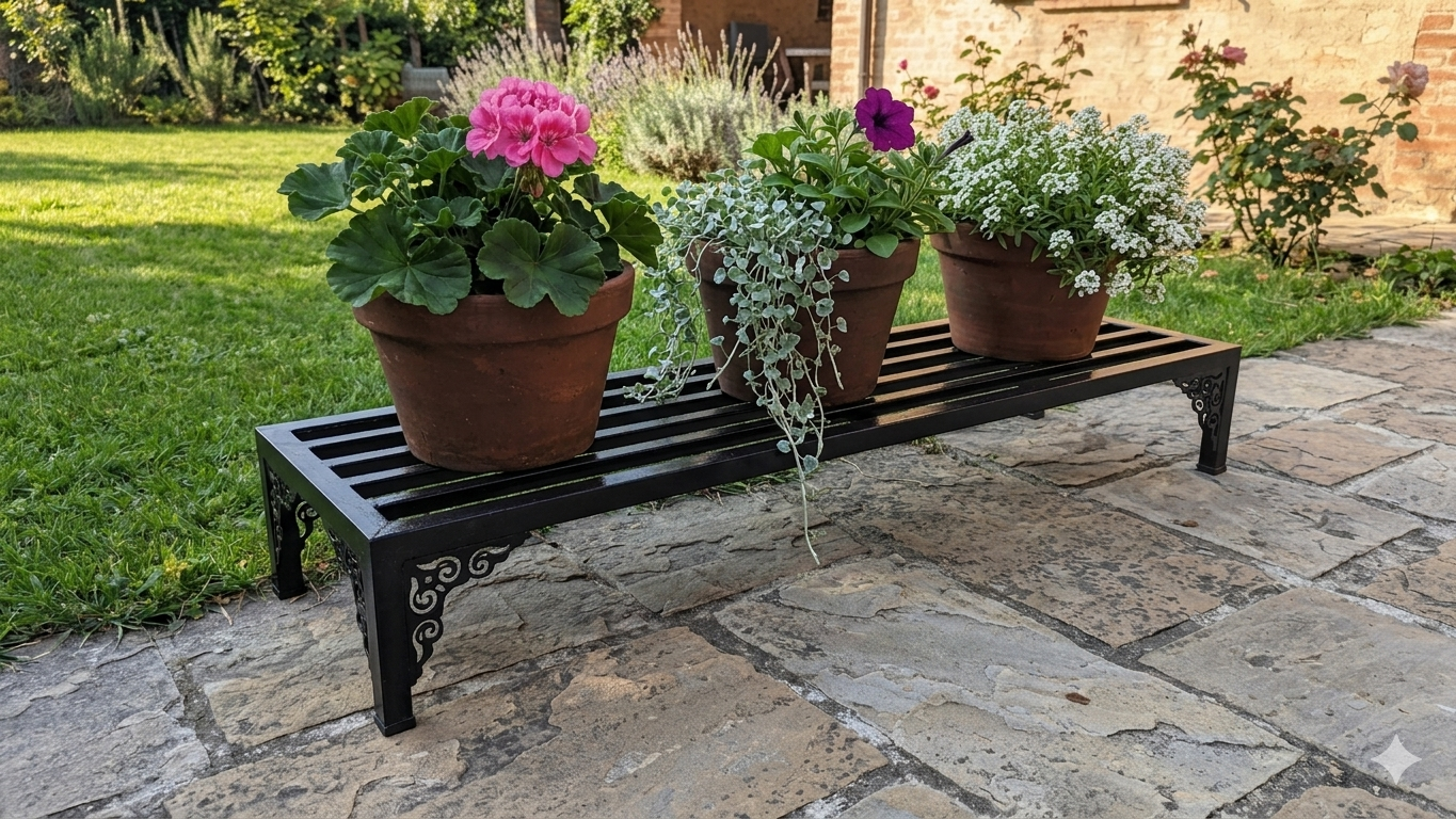 3 ft Heavy Duty Single Tier Metal Stand