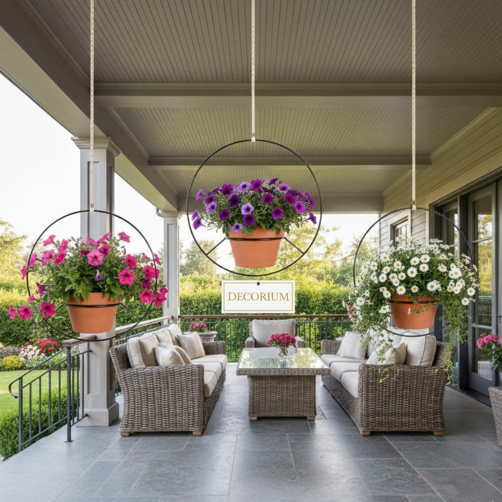 Circular Hanging Planter