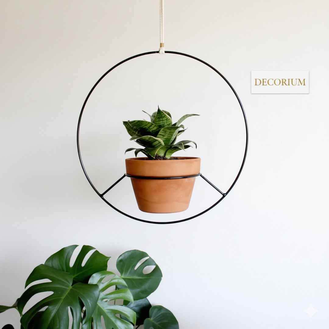 Circular Hanging Planter