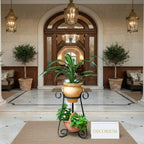 Dual Pot  Heavy Planter Stand