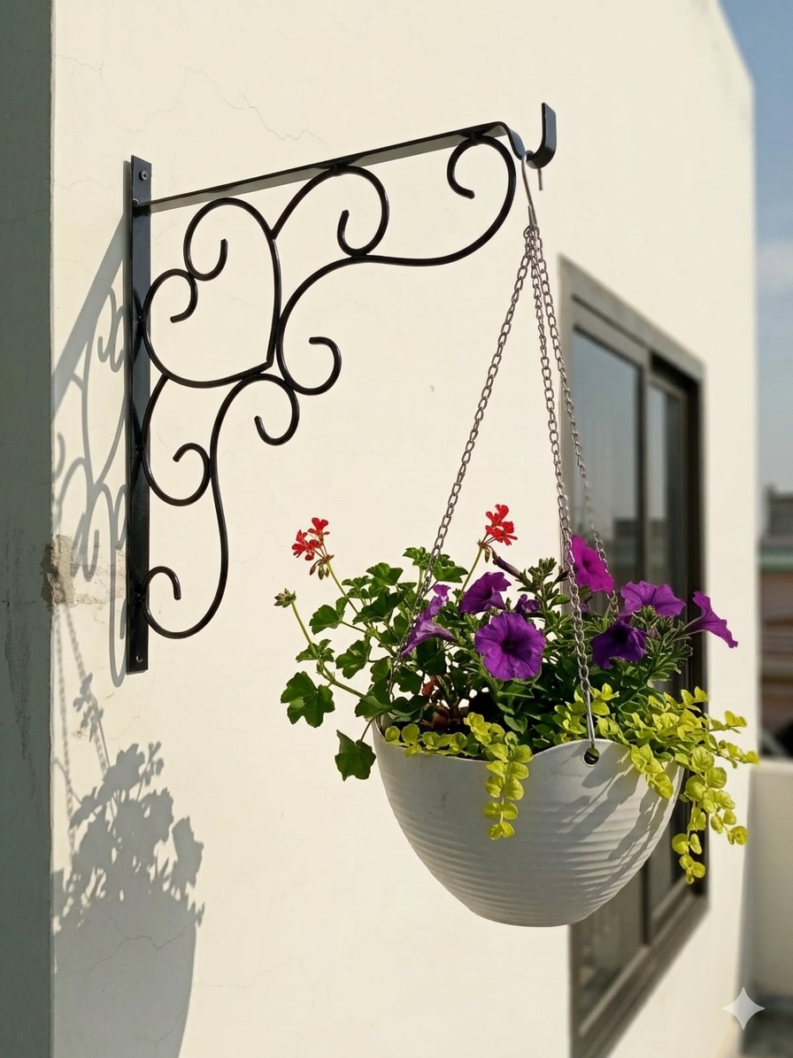Wall Hanging Planter Bracket