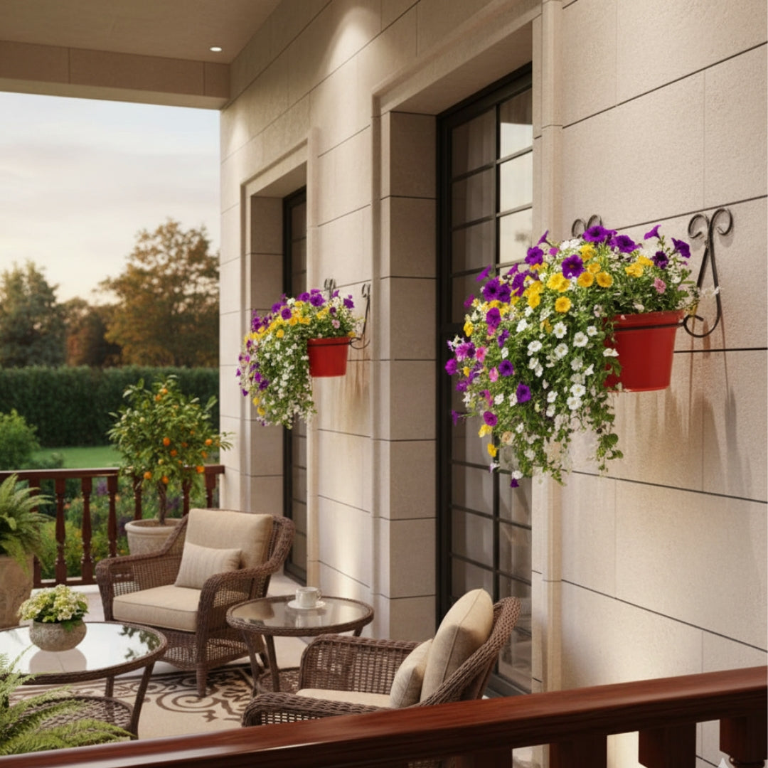 Criss Cross Wall Planter (2 in a set)