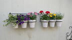 3 pot Horizontal wall planter