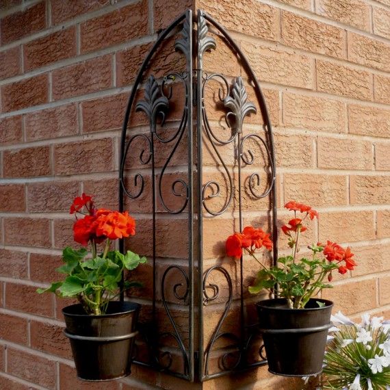 Corner Dual Pot Hanger