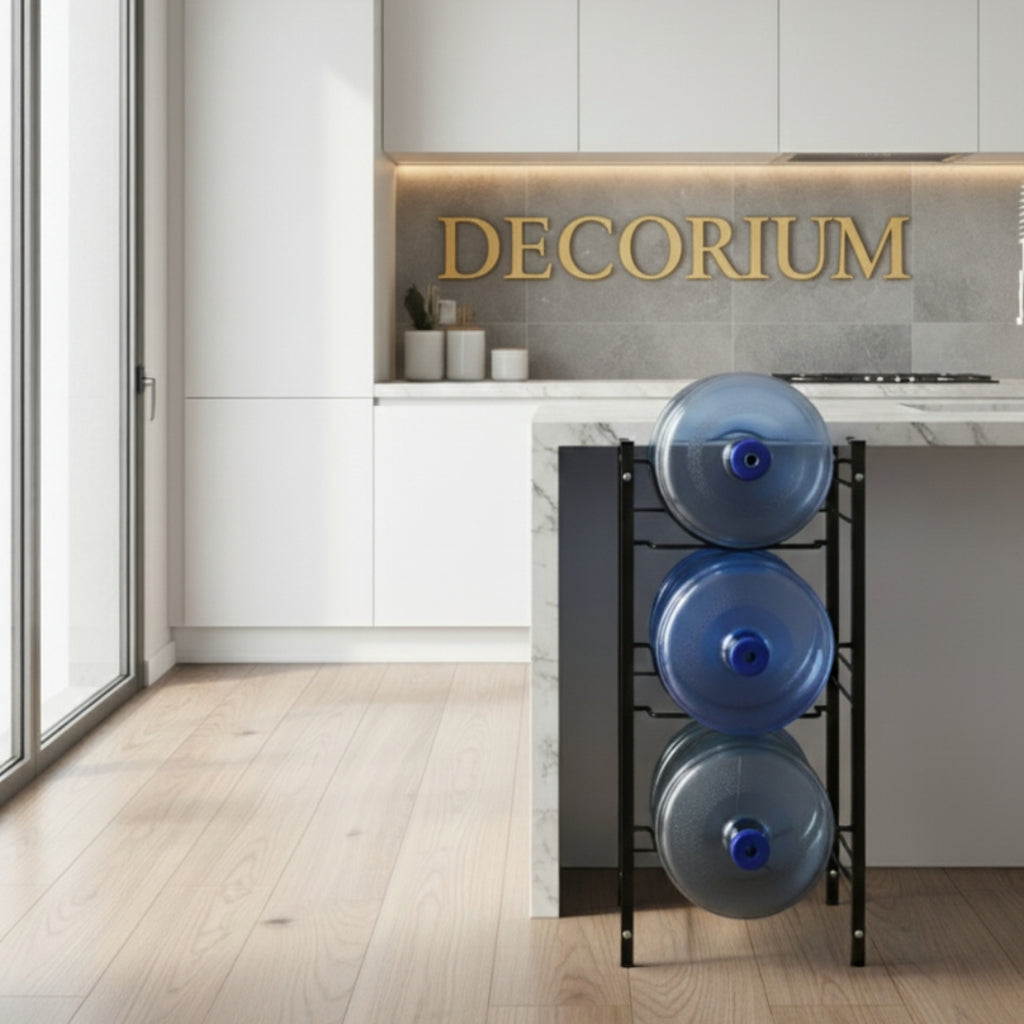 3-Tier Metal Water Bottle Rack