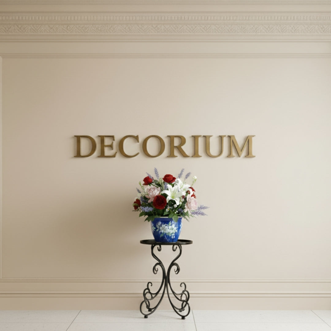 Wrought Iron Flower Stand