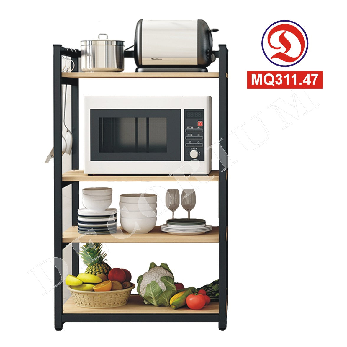 Multipurpose Rack - Kitchen Rack 5 Shleves – Decorium