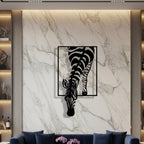 Wall decor CNC Zebra design