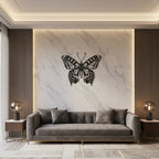 Butterfly metal wall decor bedroom wall decor