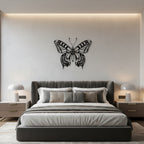 Butterfly metal wall decor bedroom wall decor