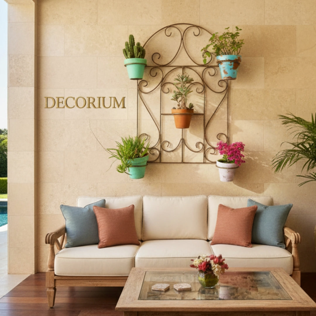 5 Pot Hanging Planter