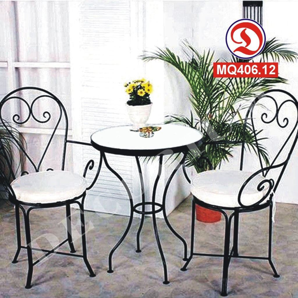 Wrought Iron Table Chair Set