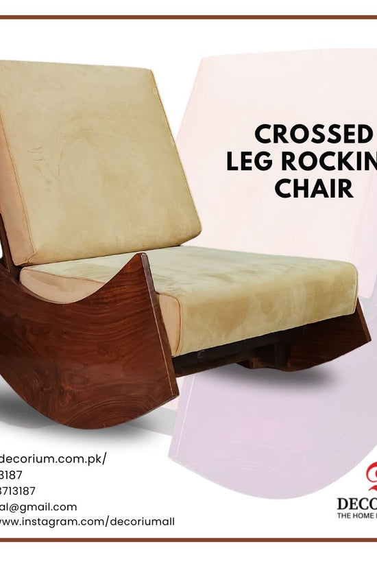 Crossed Leg Rocking Chair