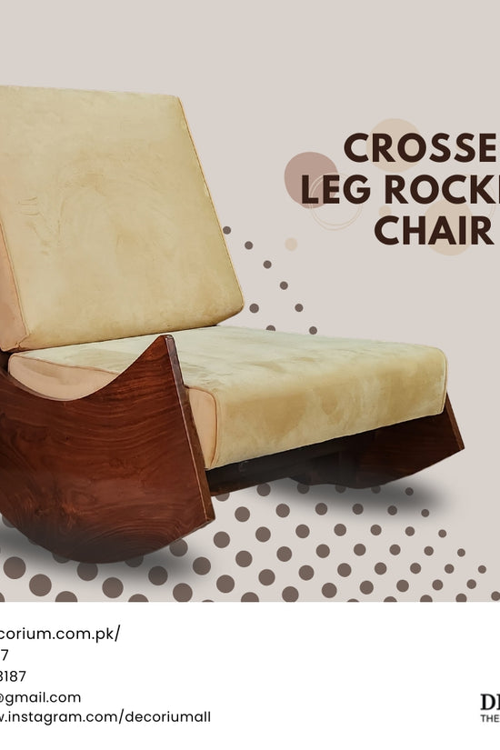 Crossed Leg Rocking Chair