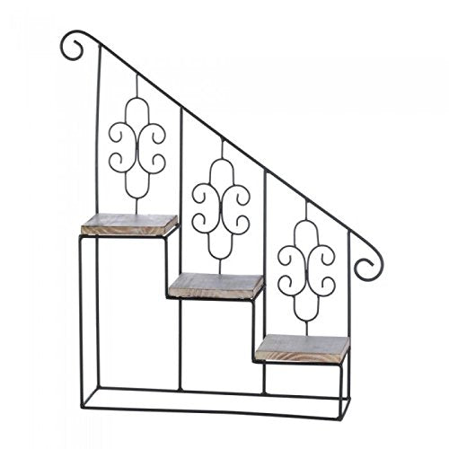 Wall-Mounted Staircase Plant Stand