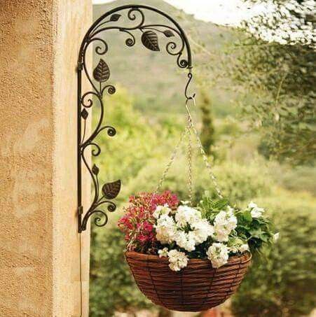 Iron Wall Hanging Planter