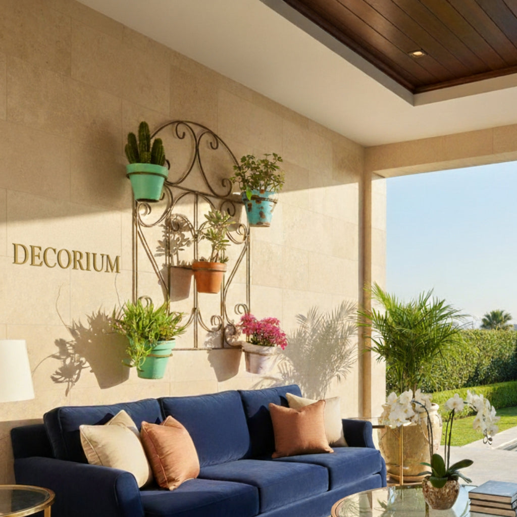 5 Pot Hanging Planter