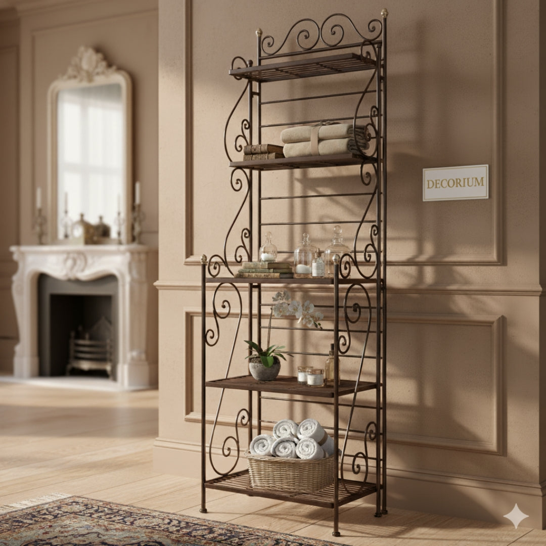 Elegant Kitchen Organizer Rack 6 ft High