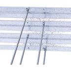 Metal Raised galvanized Bed 6x3x1