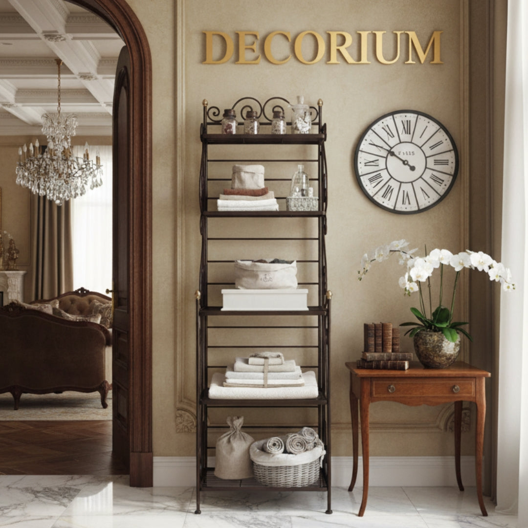 Elegant Kitchen Organizer Rack 6 ft High