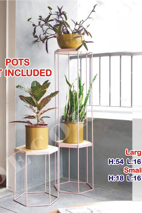 Hexagon Planter Stand
