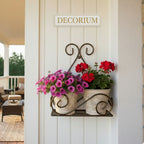 Wall-Mounted Planter Shelves