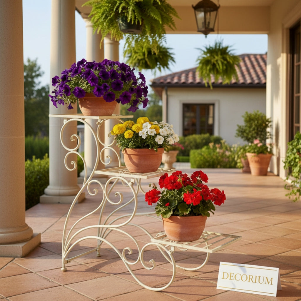 Barker's Heavy  planter stand