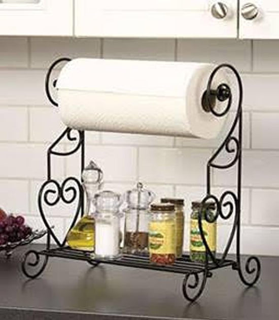 Tissue Roll Stand for kitchen Counter