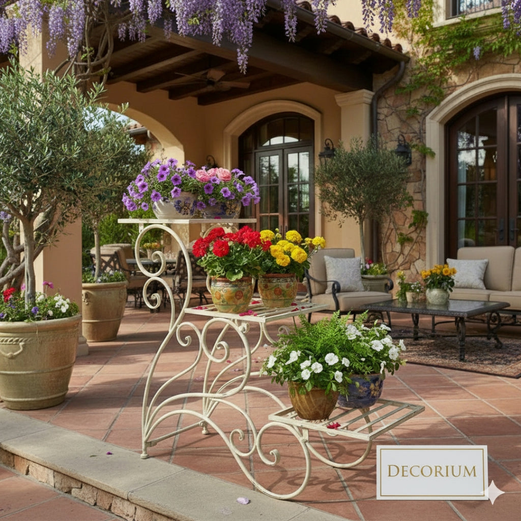 Barker's Heavy  planter stand