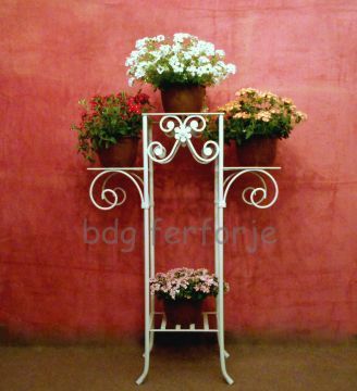 T Stand with 3 shelves