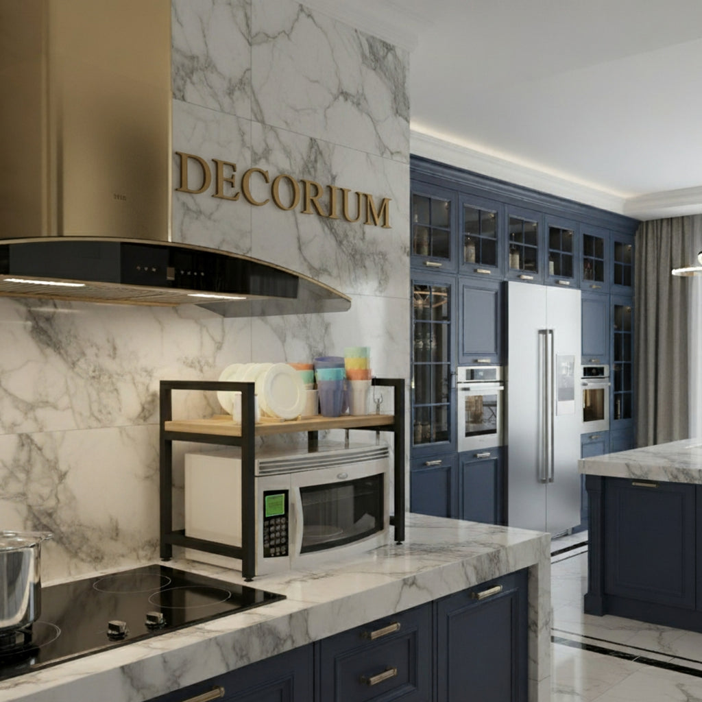 Microwave Single Shelf Rack