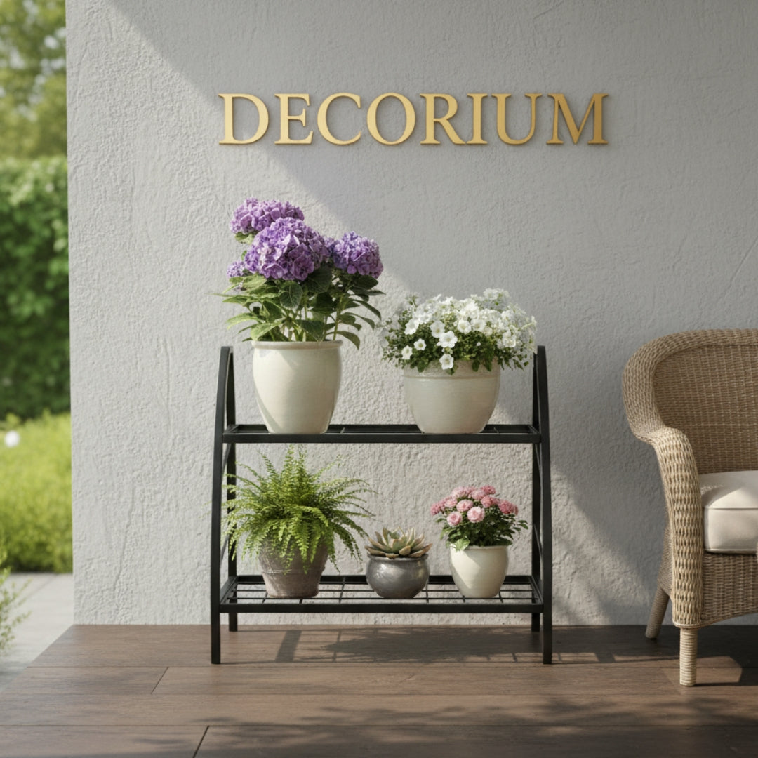 2-Tier compact Planter Stand