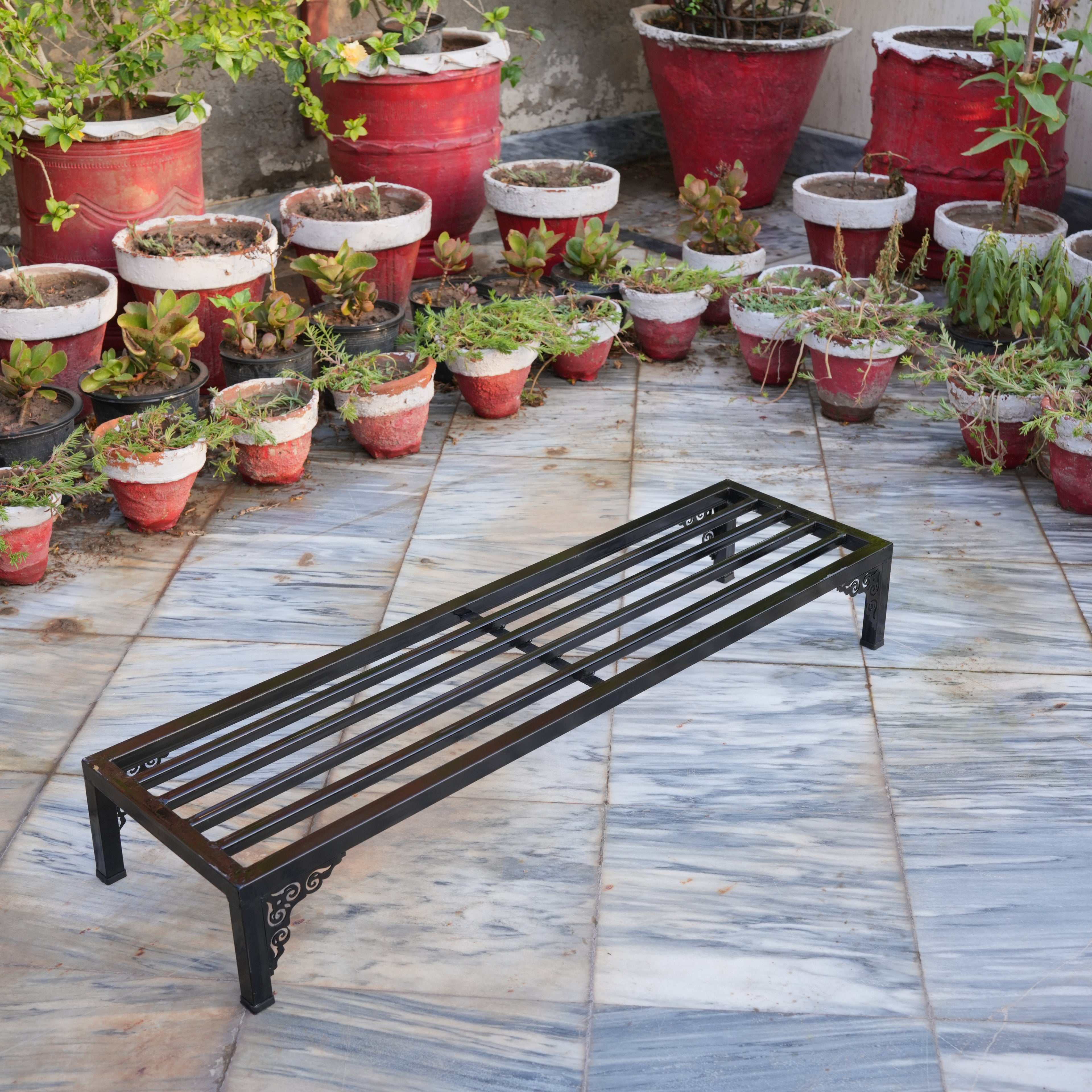 3 ft Heavy Duty Single Tier Metal Stand