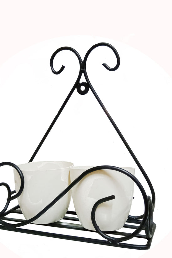 Wall-Mounted Planter Shelves