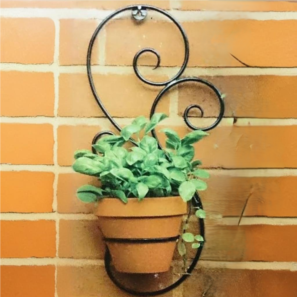 Single Pot S-Shape Wall Hanger
