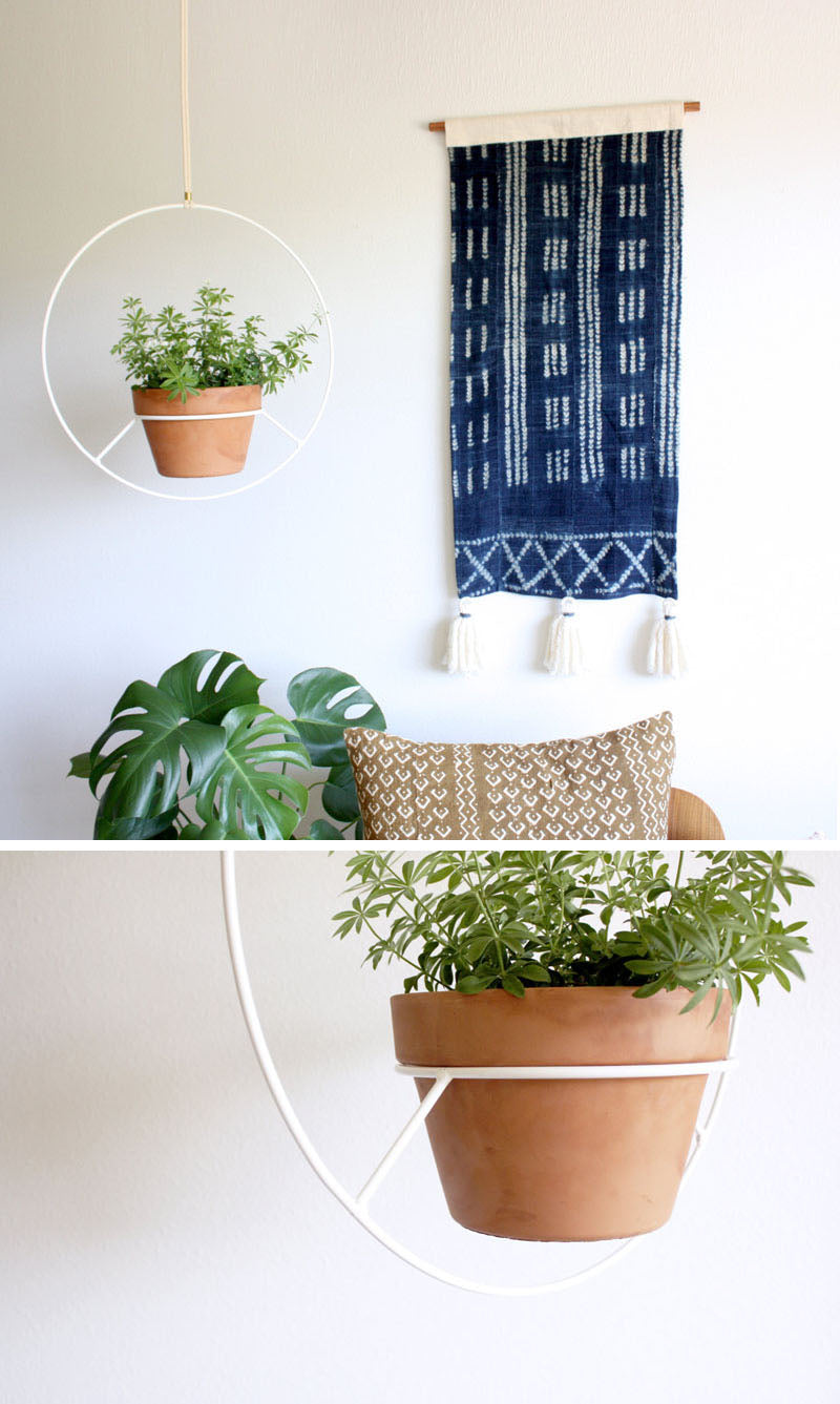 Circular Hanging Planter
