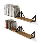 Triangle Wall Shelves set of 2